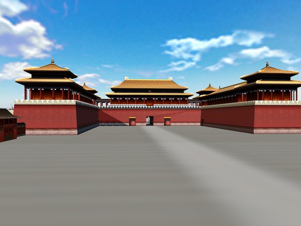 3d model forbidden city - The Forbidden City by longwind